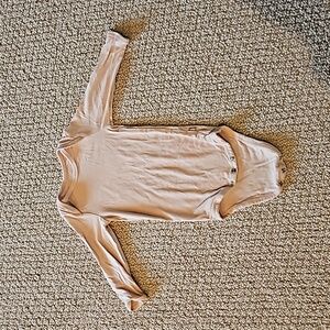 Kyte Baby Longsleeve Bodysuit in Porcelain 3-6 Months